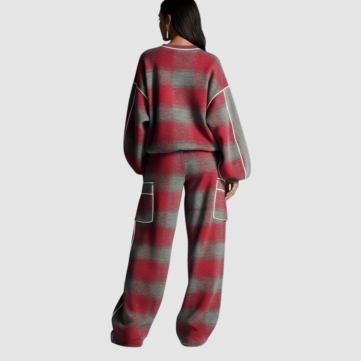 Mira | Completo pantaloni scozzesi