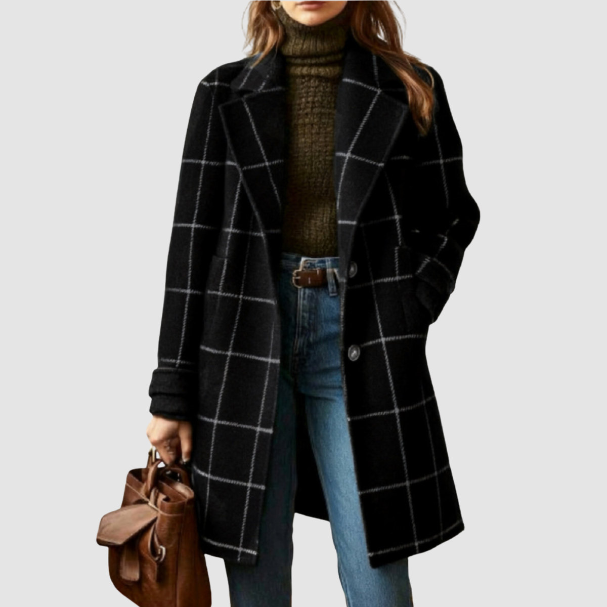 Aven | Giacca taglia Plaid
