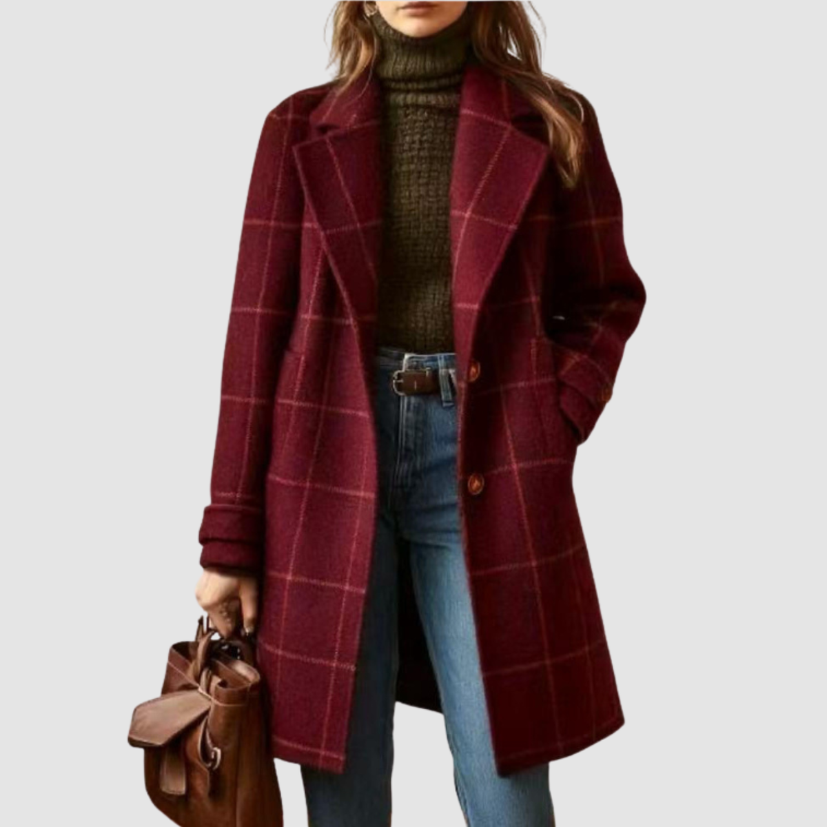 Aven | Giacca taglia Plaid