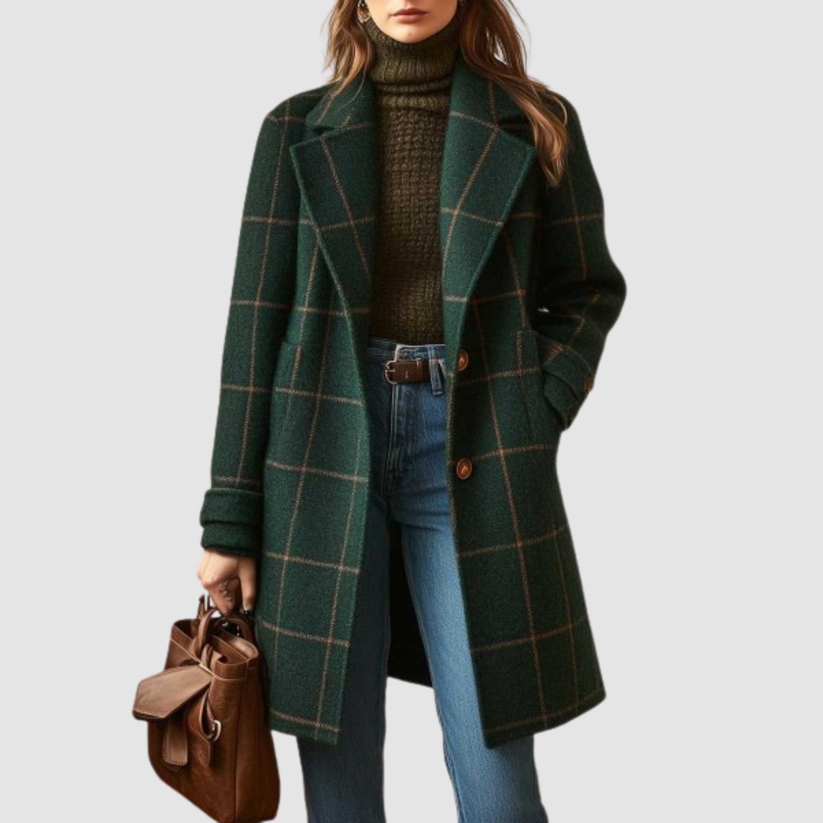 Aven | Giacca taglia Plaid