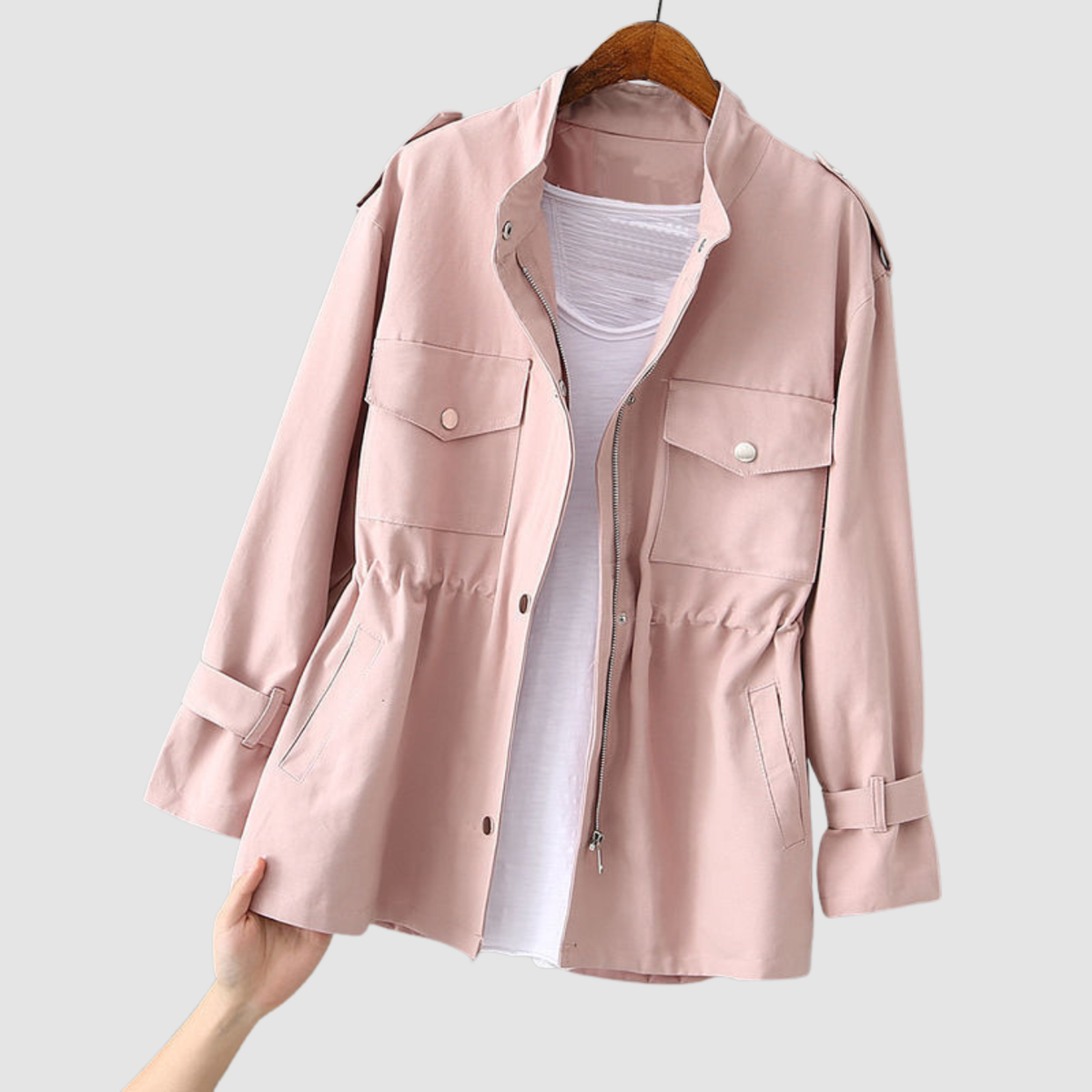 Aven | Gabardina con cintura