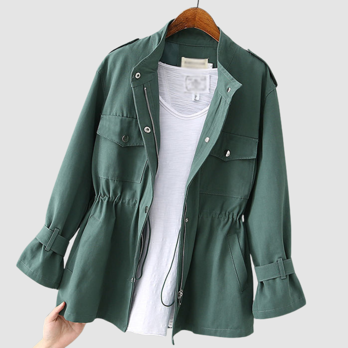 Aven | Gabardina con cintura