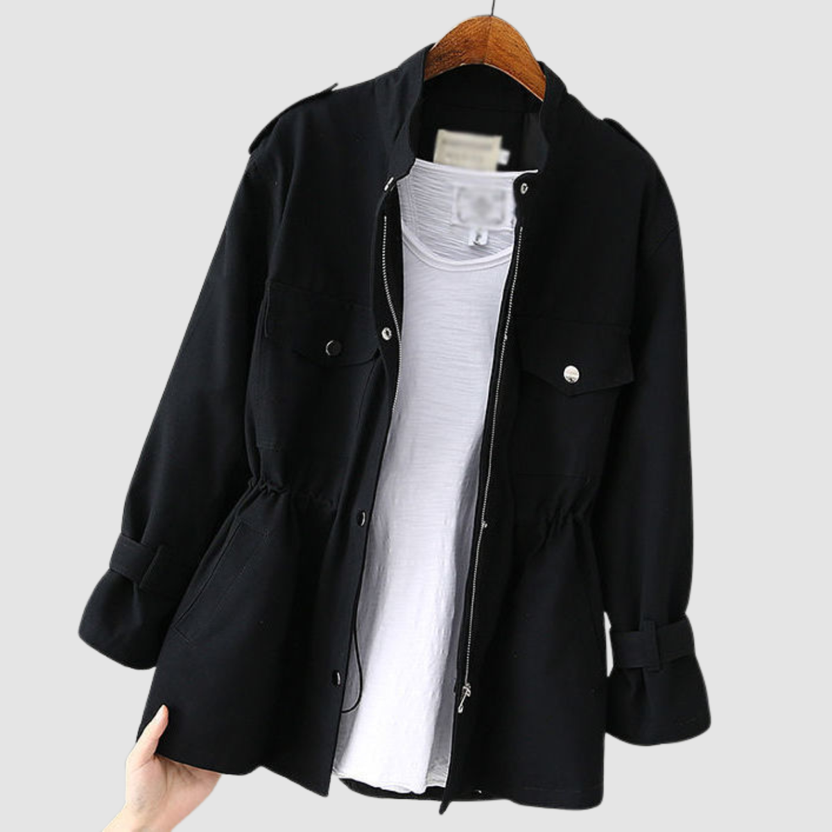 Aven | Gabardina con cintura