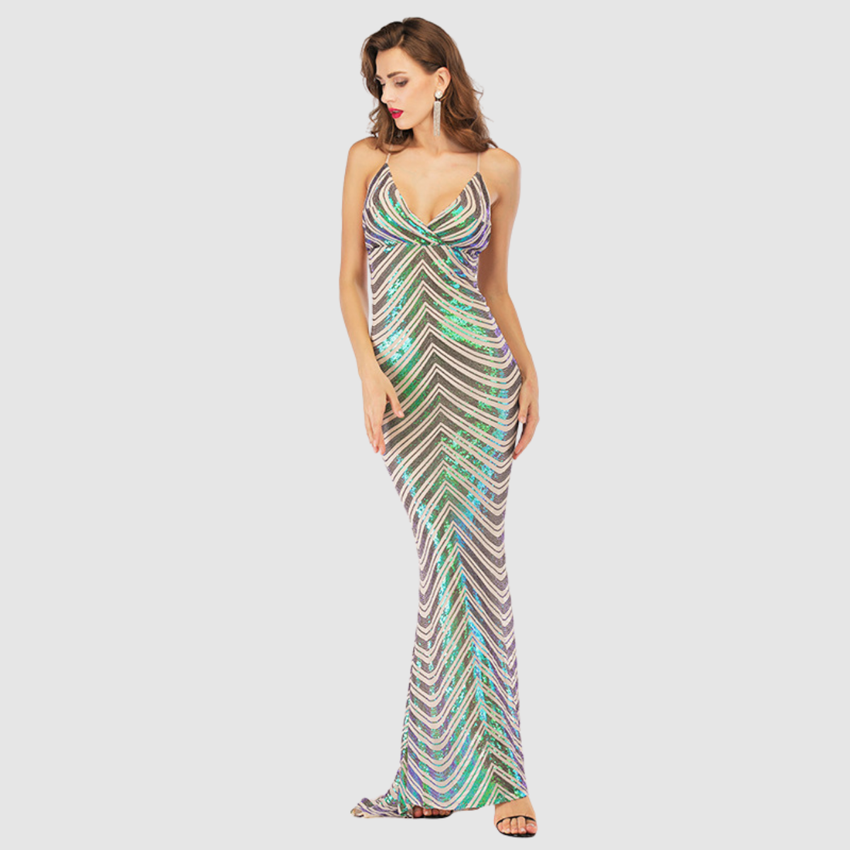Novea | Abito Halter con Spalline Sottili