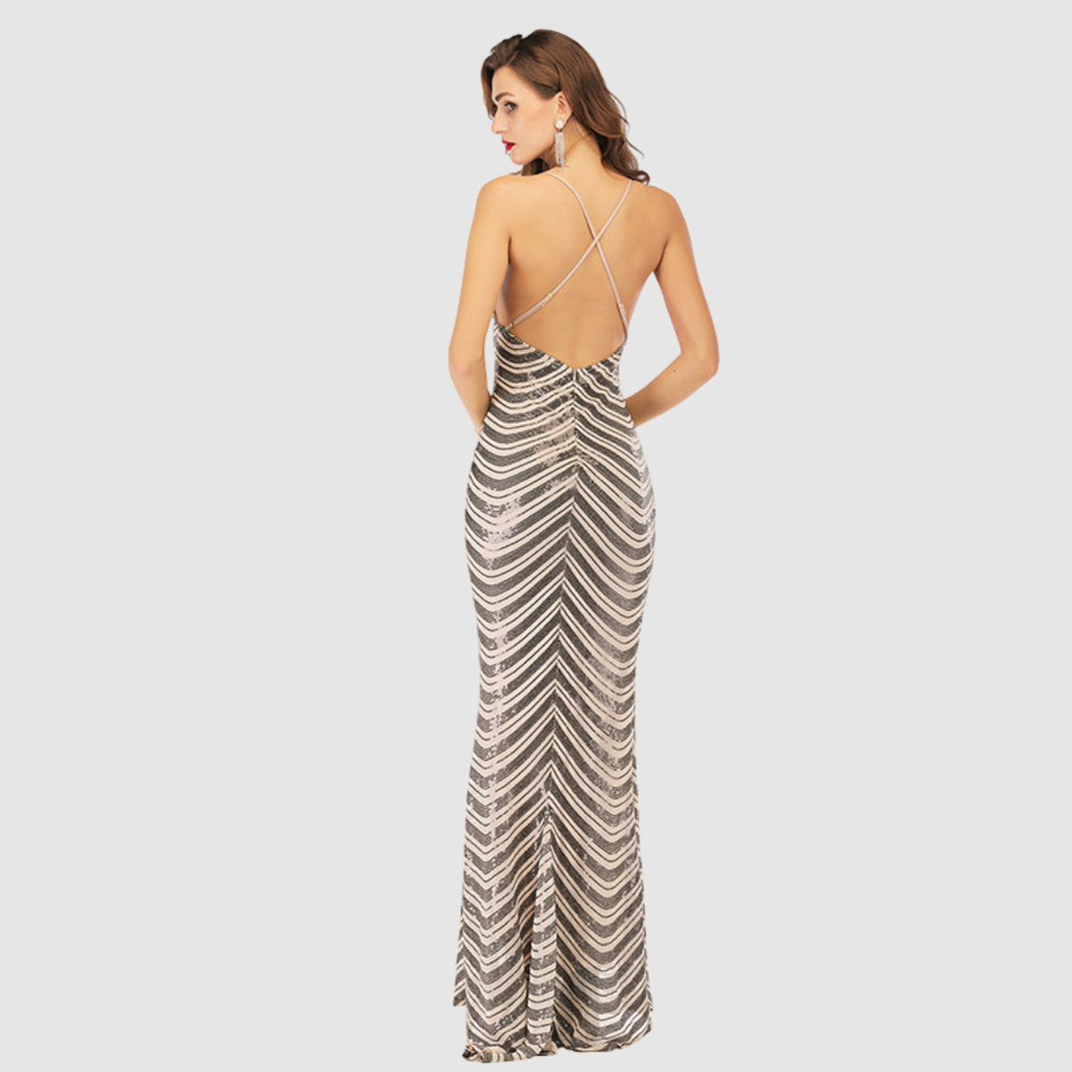Novea | Abito Halter con Spalline Sottili