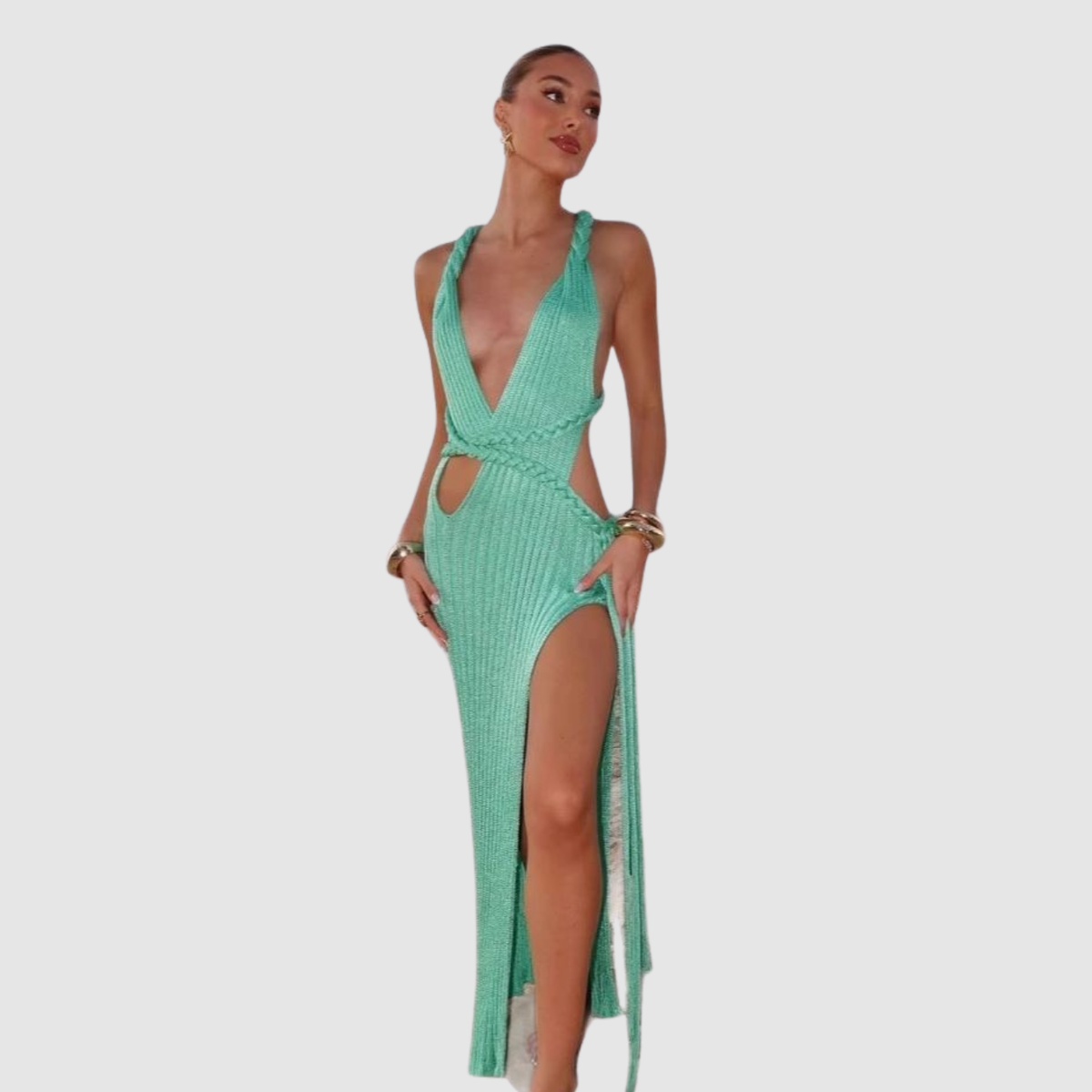 Siera | Slim-fit Backless Dress