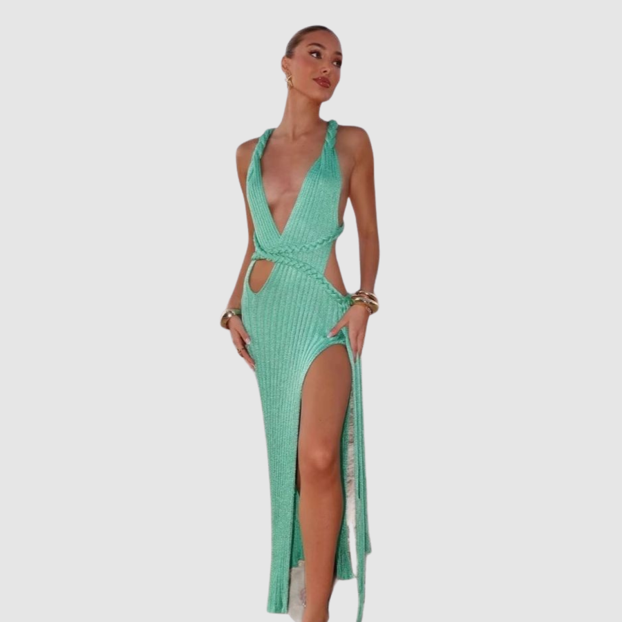 Siera | Abito senza schienale slim-fit