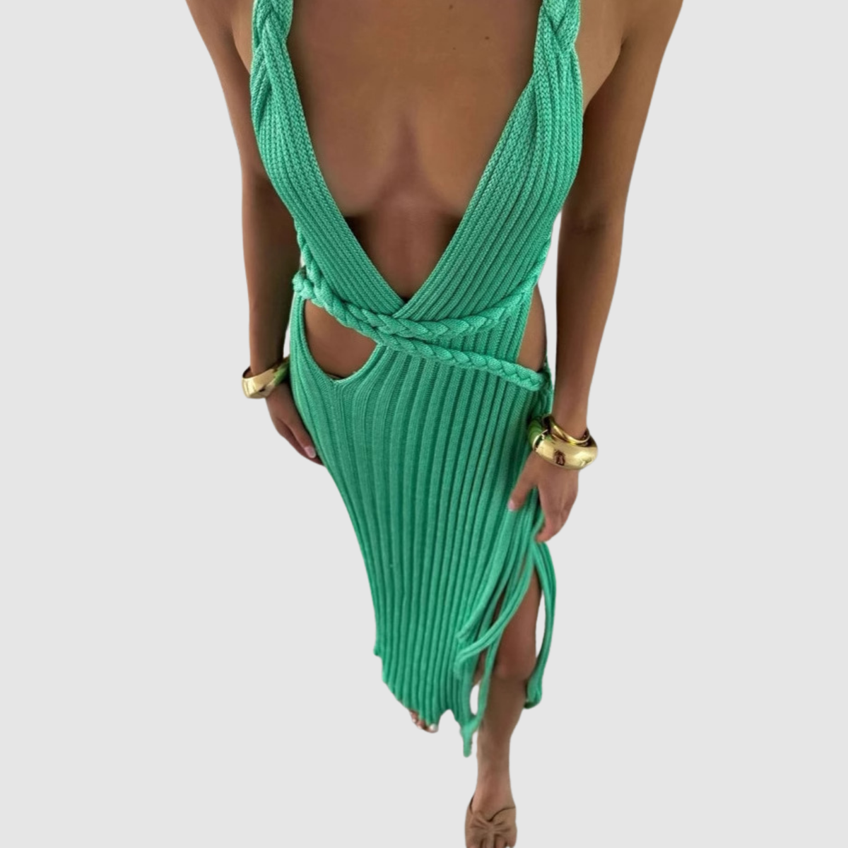 Siera | Slim-fit Backless Dress