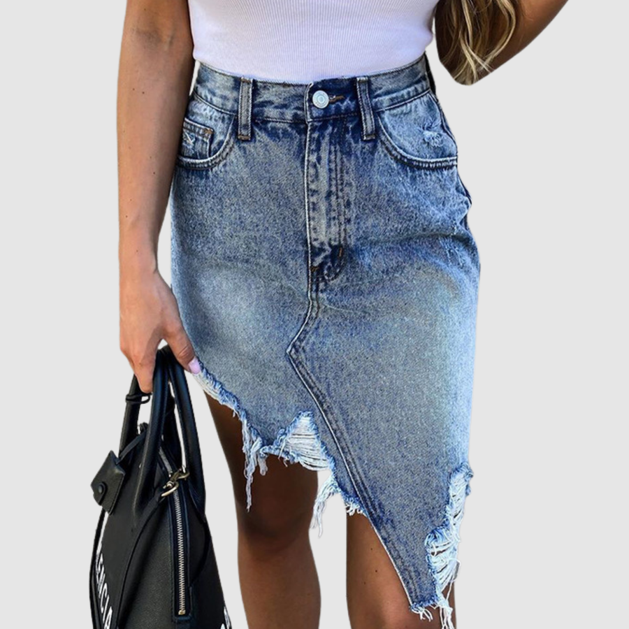Veja | gonna di jeans strappata
