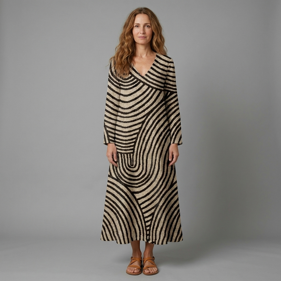 Raquel dress - front view, studio model