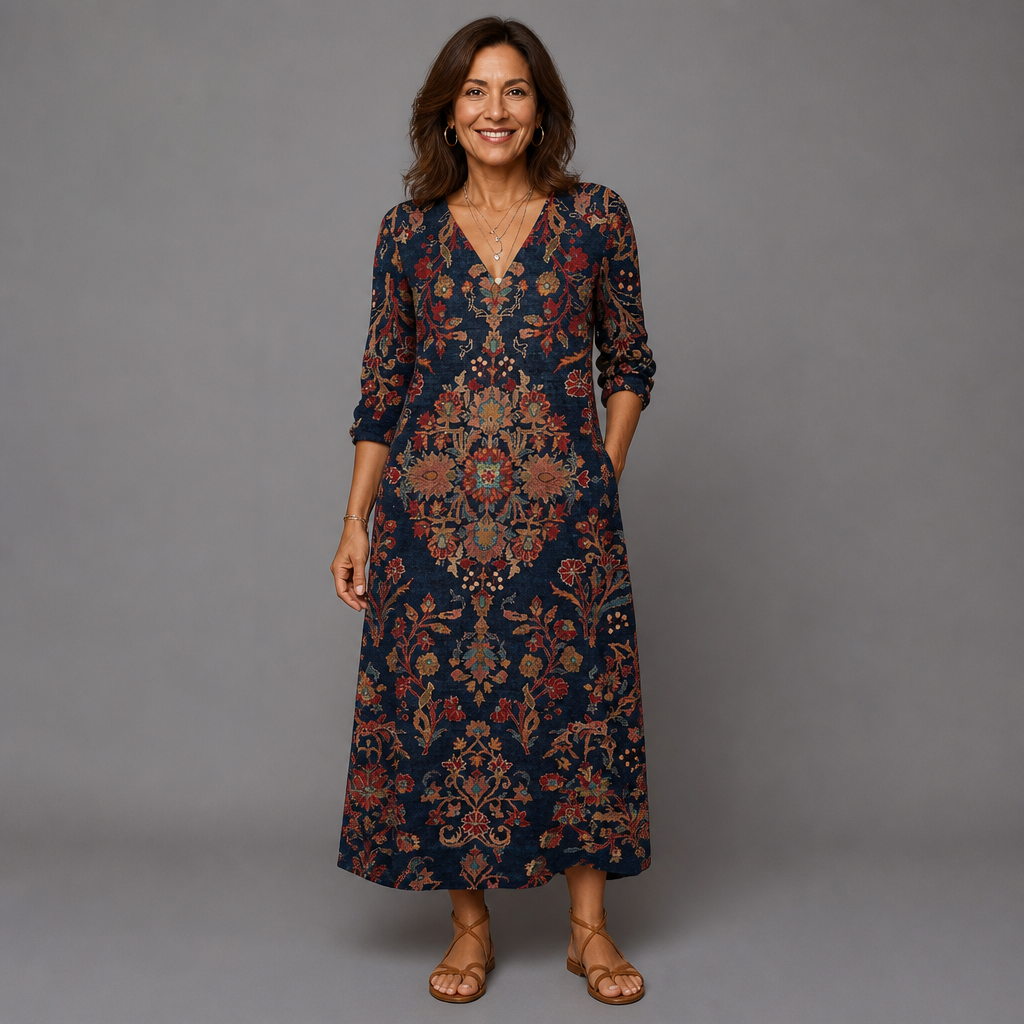 Gabriela dress - front view, studio model