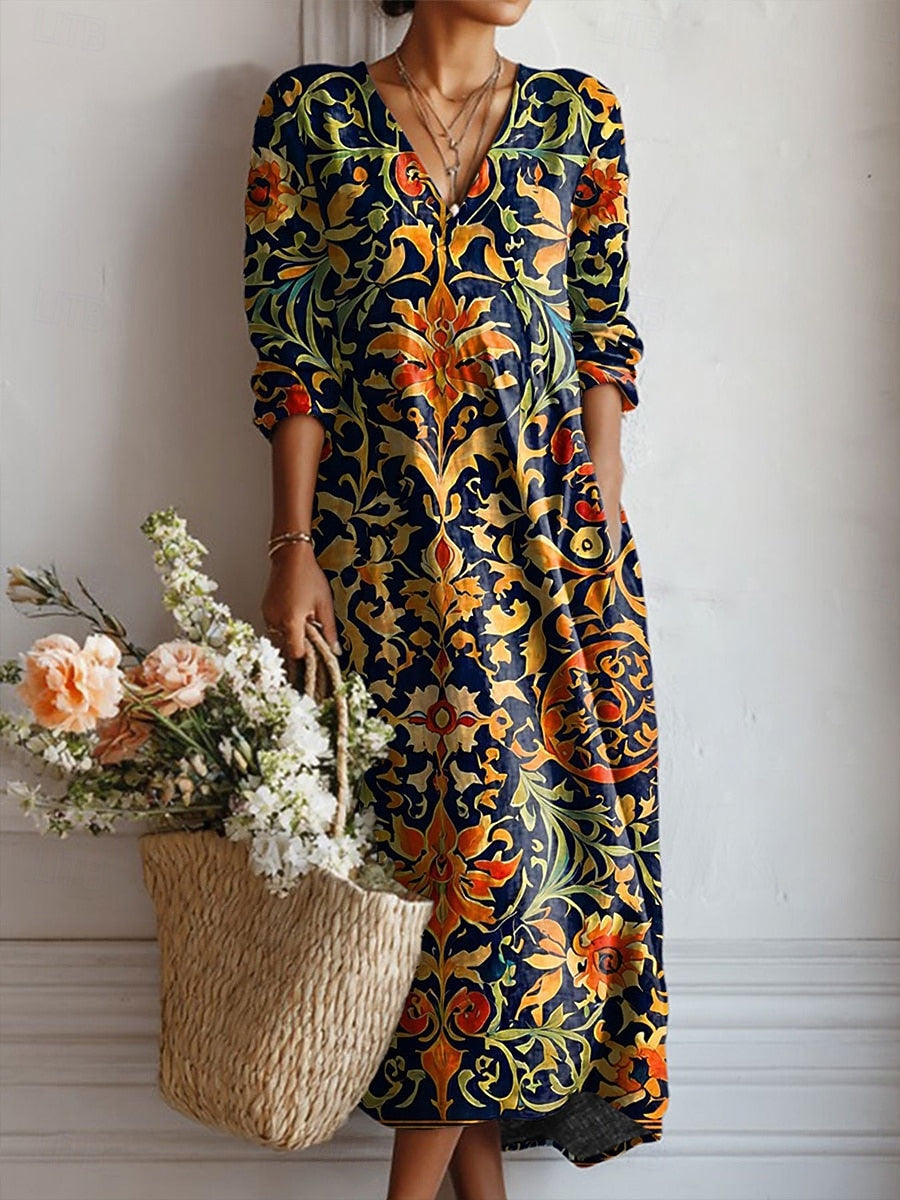 Cristina | Abito casual ed elegante multicolore